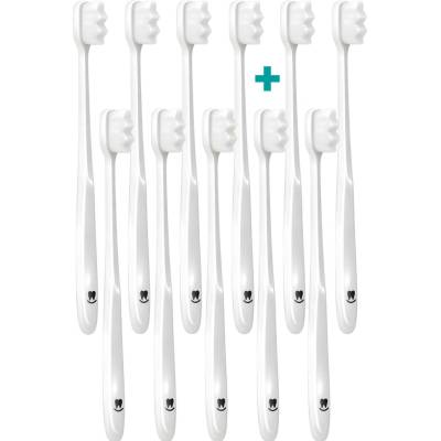 Nanosmile Ultrajemný zubní kartáček White 11 ks