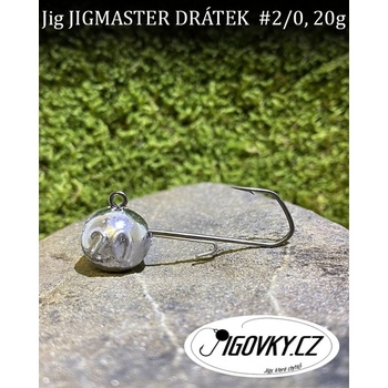 Jigovky.cz Jigové hlavičky Jigmaster Drátek vel.2 20g 5 ks