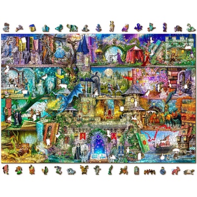 Wooden city Stewart Once Upon A Fairytale wooden 2000 dielov