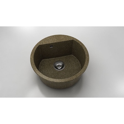 FAT Кръгла мивка Vanguard 223, Granicite, 899 Belogradchik Rocks, с включен сифон