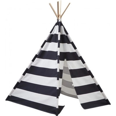 Kids Concept Teepee černo-bílý