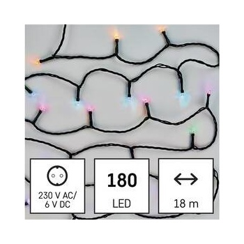 EMOS Lighting GoSmart LED vianočná reťaz 18 m vonkajšia aj vnútorná RGB programy časovač wifi