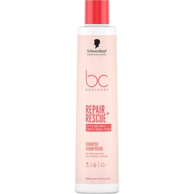 Schwarzkopf Professional BC Bonacure Repair Rescue+ ošetrujúci šampón pre poškodené vlasy 250 ml