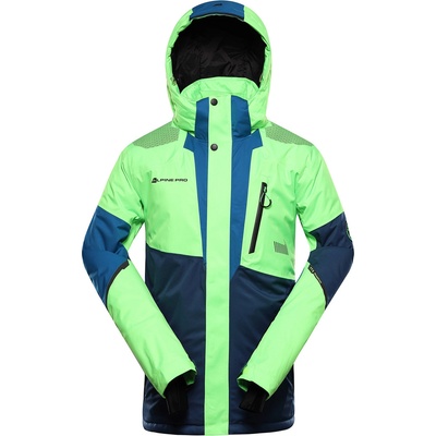ALPINE PRO Мъжко ски яке с мембрана за сняг ALPINE PRO DEAR ALPINE PRO | Zelen | МЪЖЕ | XXL