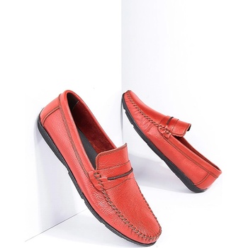 Grand Polo Club Gpc polo Мъжки кожени обувки - Червени 795965695 (265247_Червен)