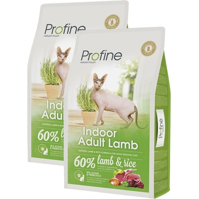 Profine Cat Indoor Adult Lamb 2 x 10 kg