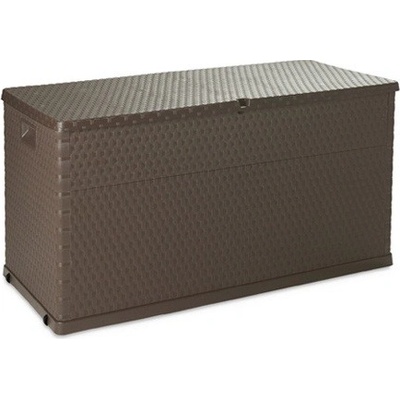 Aldotrade box Rattan 420l Hnědá