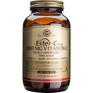 Solgar Хранителна добавка Витамин Ц 1000mg, Solgar Ester-C 1000mg 180 Tabs