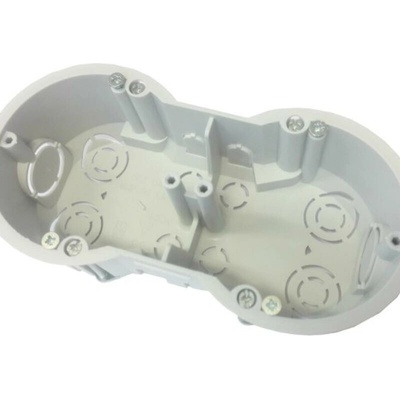 Emos Krabička do sadrokartónu KUP 68 144x73x45mm dvojitá ovál