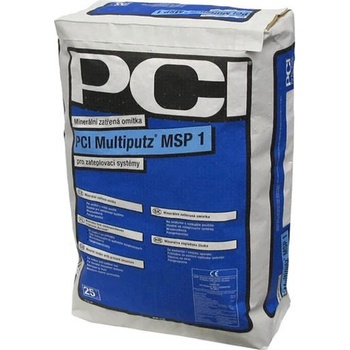 PCI Multiputz® MSP 25 kg prírodná biela farba zrnitosť 1 Biela