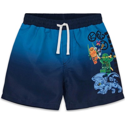 Lego ® kidswear Lwarve 311 hlapčenské plavecké šortky tmavo modrá mix