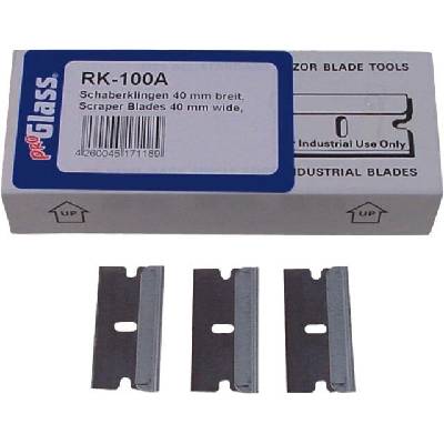 ProGlass RK-100A Náhradní čepel do šrabky skla 40mm 100ks-