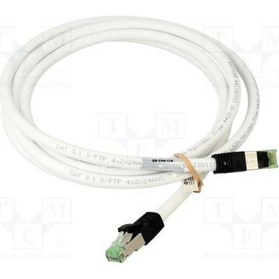 Goobay 55125 RJ45, CAT 8.1 , S/FTP, 2m, bílý