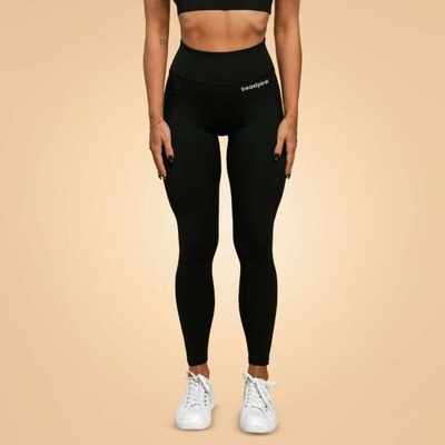 GymBeam BeastPink Dámské legíny Breeze Black