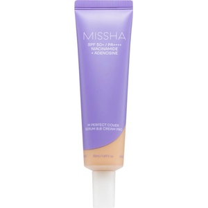 Missha M Perfect Cover Serum BB Cream Pro ВВ крем за безупречен изравнен тен на кожата SPF 50+ цвят #27 50ml