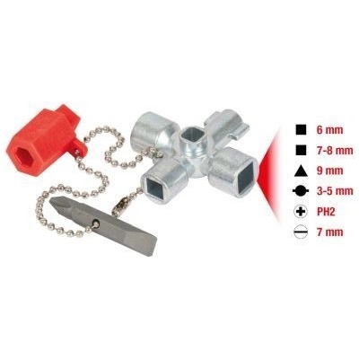 KS Tools Kľúč od rozvodnej skrine 130.1010