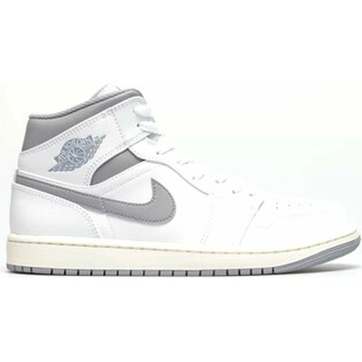 Nike Air Jordan 1 Mid White/Grey