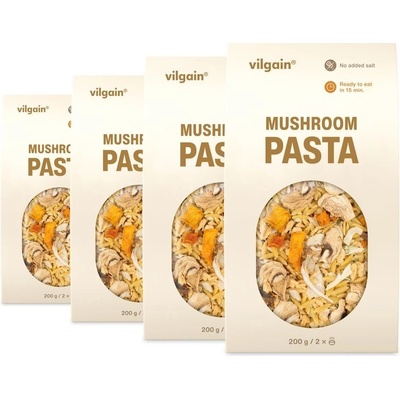 Vilgain Semolinové těstoviny s hříbky 4 x 200 g