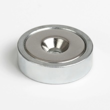 Walteco Magnet neodym kotouč s otvorem průměr 25 mm výška 7mm max. nosnost 16 kg 100504