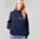 Original Creator Суичър Original Creator OC Water Repellent Flower Hoodie - Midnight Blue