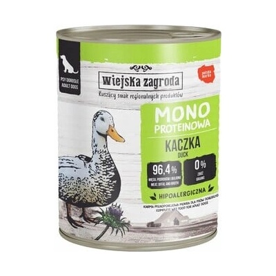 Wiejska Zagroda Dog Monoprotein Duck 400 g