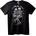 NOONEBRAND Тениска Метални Скелети Танцуват - XS, White