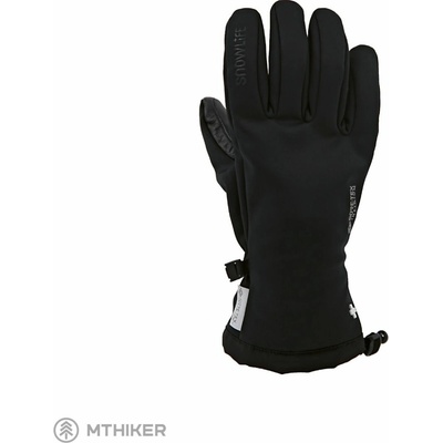 Snowlife Multi WS Soft Shell rukavice čierna