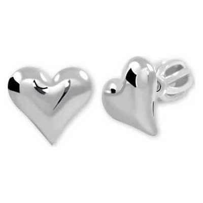 Soliter Stříbrné náušnice Srdce 431 001 00440 04