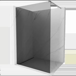 Mexen Kioto душ преграда Walk-in 110 x 200 cm, графит 8 mm, gun metal - 800-110-101-95-40 (800-110-101-95-40)