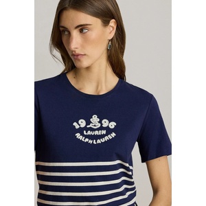 Lauren Ralph Lauren тениска дамска от памук (200B21056) - answear - 146,67 лв
