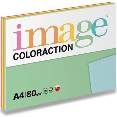 Image Coloration Barevný Papír A4 Mix Pastelových Barev