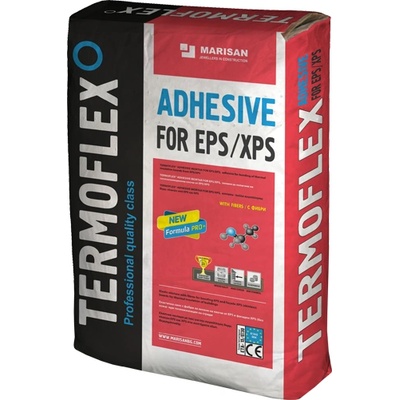 MARISAN ЛЕПИЛО ТЕРМОФЛЕКС adhesive за eps/xps с фибри 25кг (0956-00)