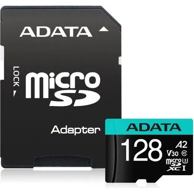 ADATA Premier Pro microSDXC 128GB UHS-I/U3/V30 AUSDX128GUI3V30SA2-RA1