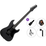 PSD Guitars SPS-100B Standard SET Open Pore Black Електрическа китара