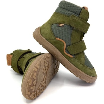 Froddo barefoot zimní vysoké boty s membránou brown