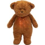 MOONIE Мека играчка Moonie Organic 2.0 - Bear, с нощна лампа и успокояващи звуци, Caramel (M-MCR2) - ozone