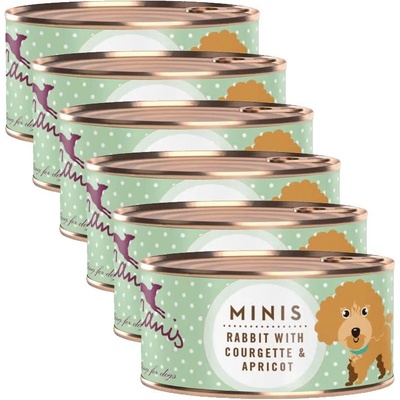 Terra Canis Мини Заек с тиквички 6 x 100 г