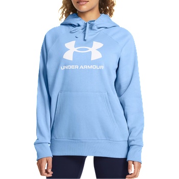 Under Armour Суитшърт с качулка Under Armour UA Rival Fleece Big Logo Hdy 1379501-465 Размер S