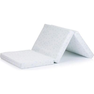 Chipolino Сгъваем матрак 60/120/6 бял/сини звезди (3800931049881)