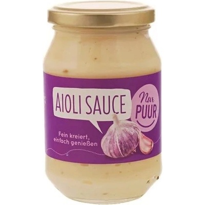 Nur Puur Omáčka cesnaková Aiolli BIO 250 ml