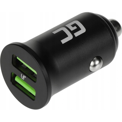 Green Cell Nabíječka do auta 36W GC PowerRide Nano36 s rychlonabíjením 2x USB-A Ultra Charge CADM-GC-36AA