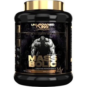 UnKrowned King by Kevin Levrone MassBolic Gainer | with Creatine Monohydrate & Tribulus [3000 грама] Ванилия