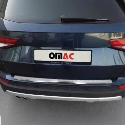 Omtec Nerez kryt hrany zadného nárazníka Seat Ateca 2016+ brúsený