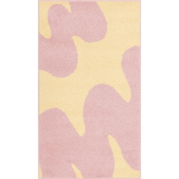 FD Жълто-розов детски килим 80x150 cm Hugsy Vanilla - FD (5901760436304)