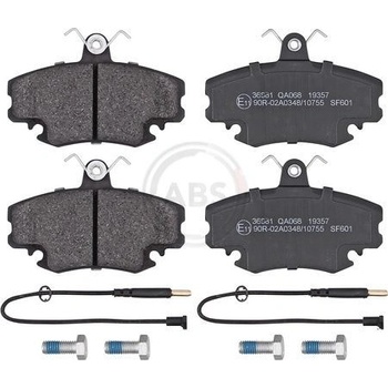 Sada brzdových platničiek kotúčovej brzdy A.B.S. 36881 36881