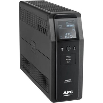 APC Back UPS Pro BR 1200VA Sinewave 8 Outlets AVR LCD interf (BR1200SI)