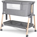 Lorelli МИНИ КОШАРА MILLIE С ПАДАЩА ПРЕГРАДА GREY /wooden (10080732506) - bebetabg