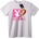 NOONEBRAND Карикатурна тениска Playboy заек - M, White