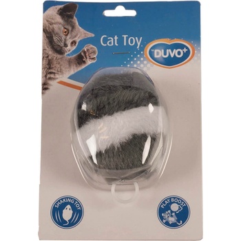 Duvoplus Shiking Jerry Plush Mouse - Забавна котешка играчка -вибрираща плюшена мишка 8 см