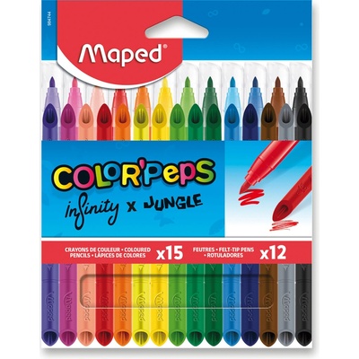 Bezdřevé pastelky Color'Peps, Maped